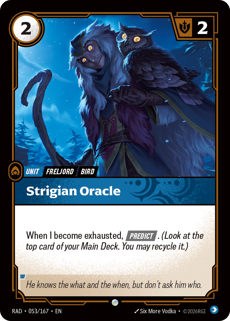 Strigian Oracle (Radiance RAD-053/167)