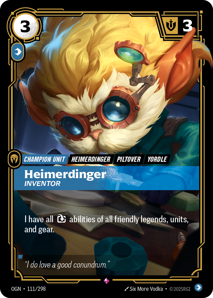 Heimerdinger - Inventor (Origins OGN-111)