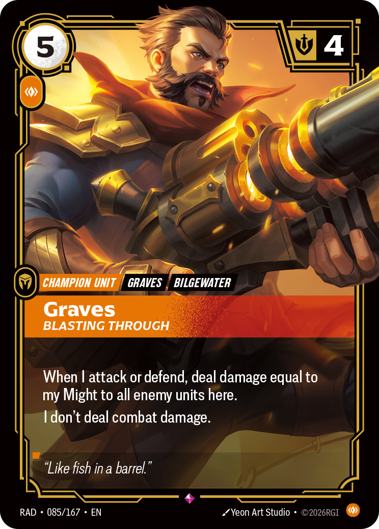 Graves, Blasting Through (Radiance RAD-085/167)
