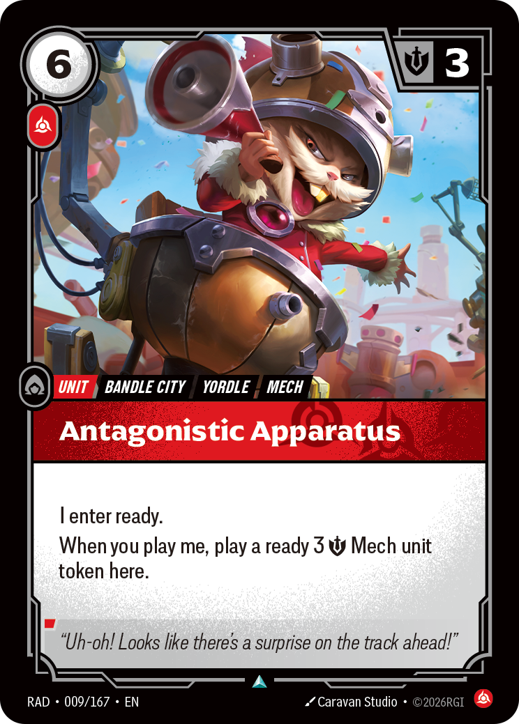 Antagonistic Apparatus (Radiance RAD-009/167)