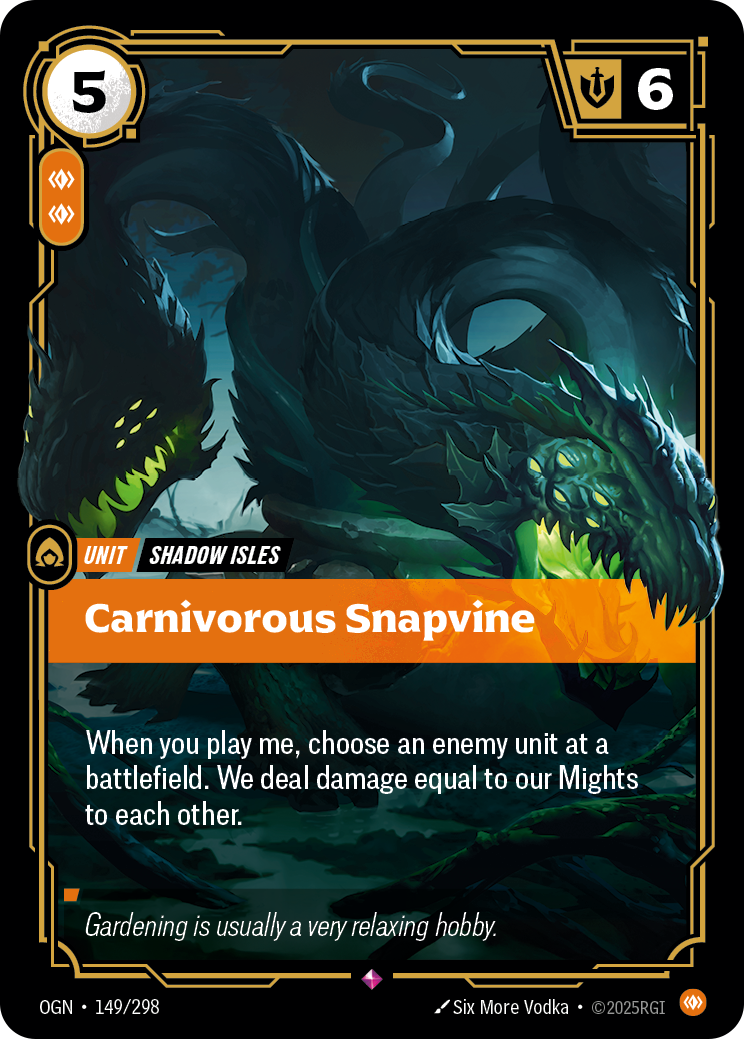 Carnivorous Snapvine (Origins OGN-149)