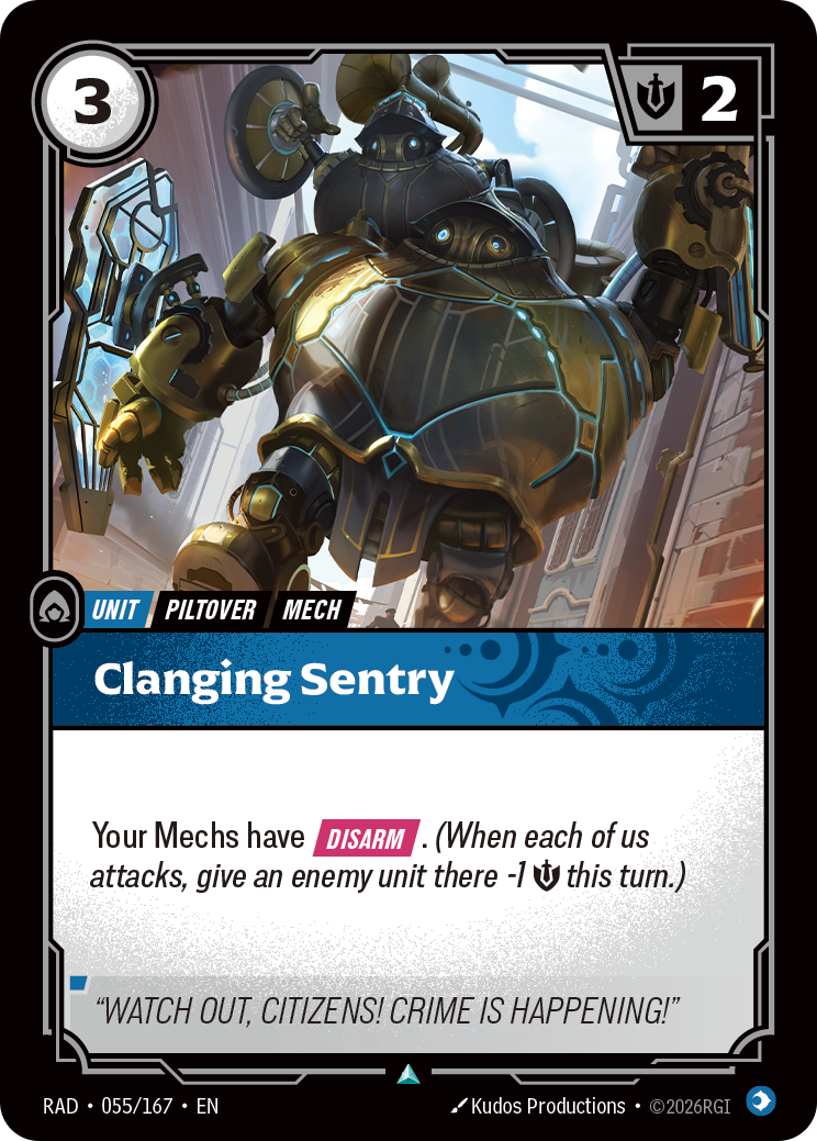 Clanging Sentry (Radiance RAD-055/167)