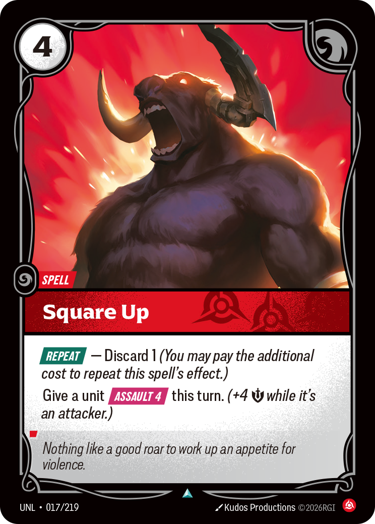 Square Up (Unleashed UNL-017)