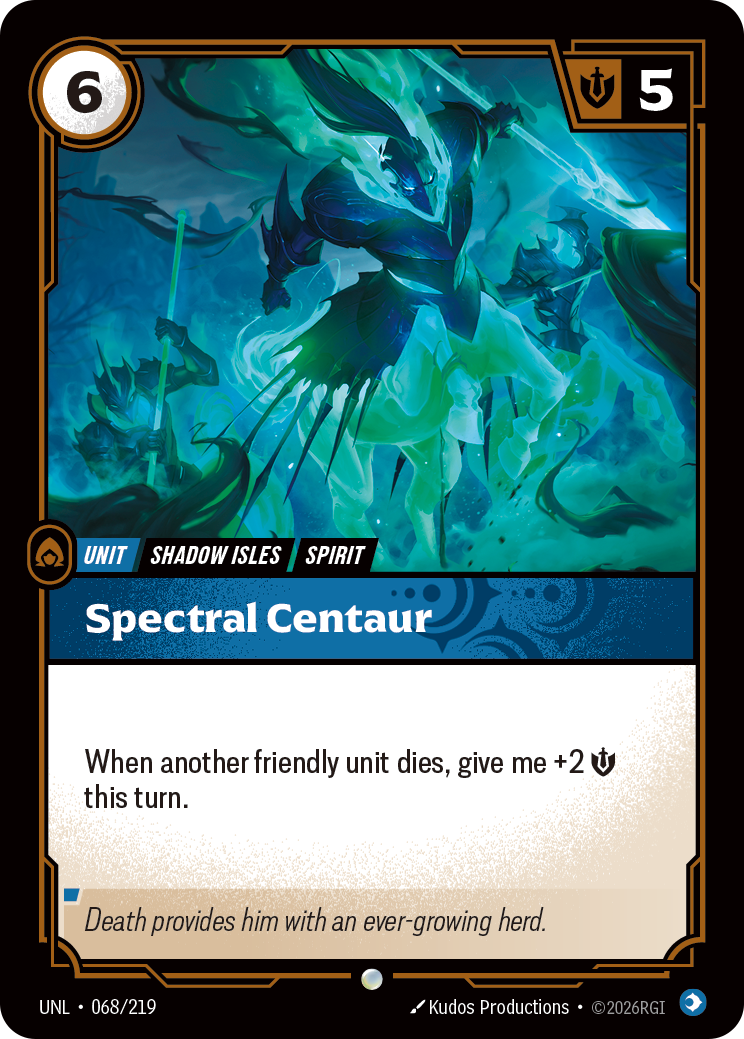 Spectral Centaur (Unleashed UNL-068)