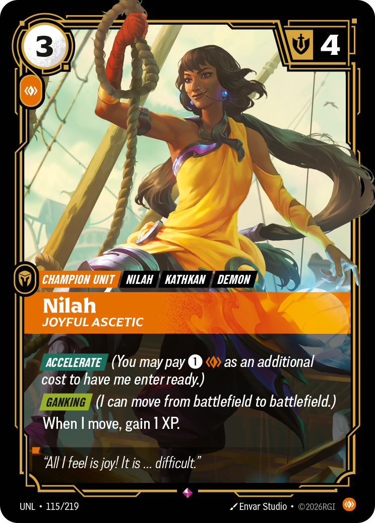 Nilah - Joyful Ascetic (Unleashed UNL-115)