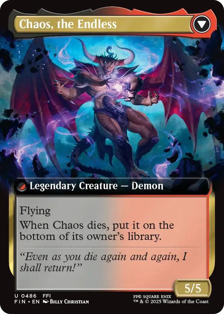 Garland, Knight of Cornelia (Extended Art) (Back)