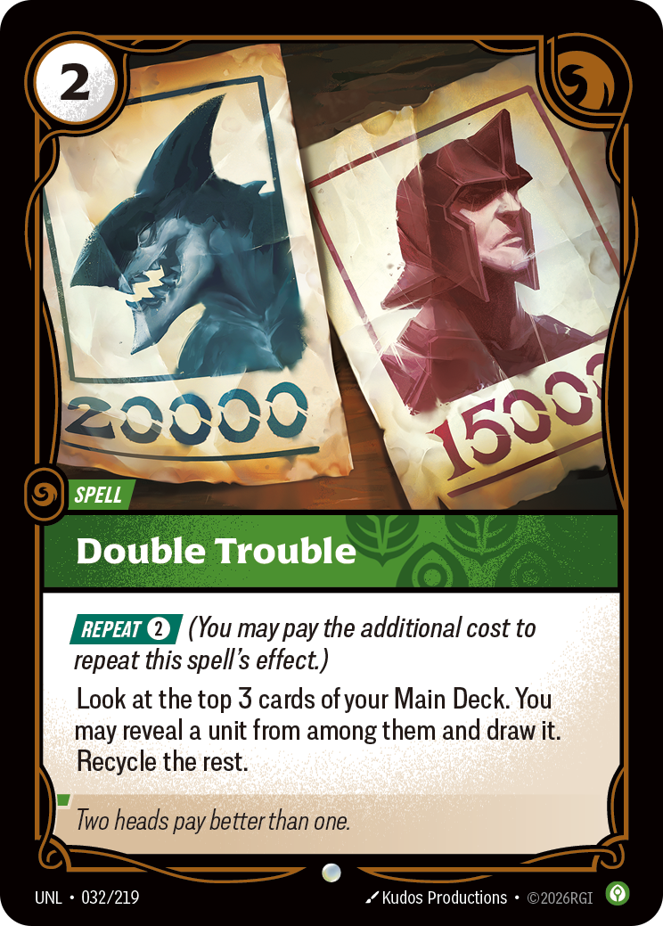 Double Trouble (Unleashed UNL-032)
