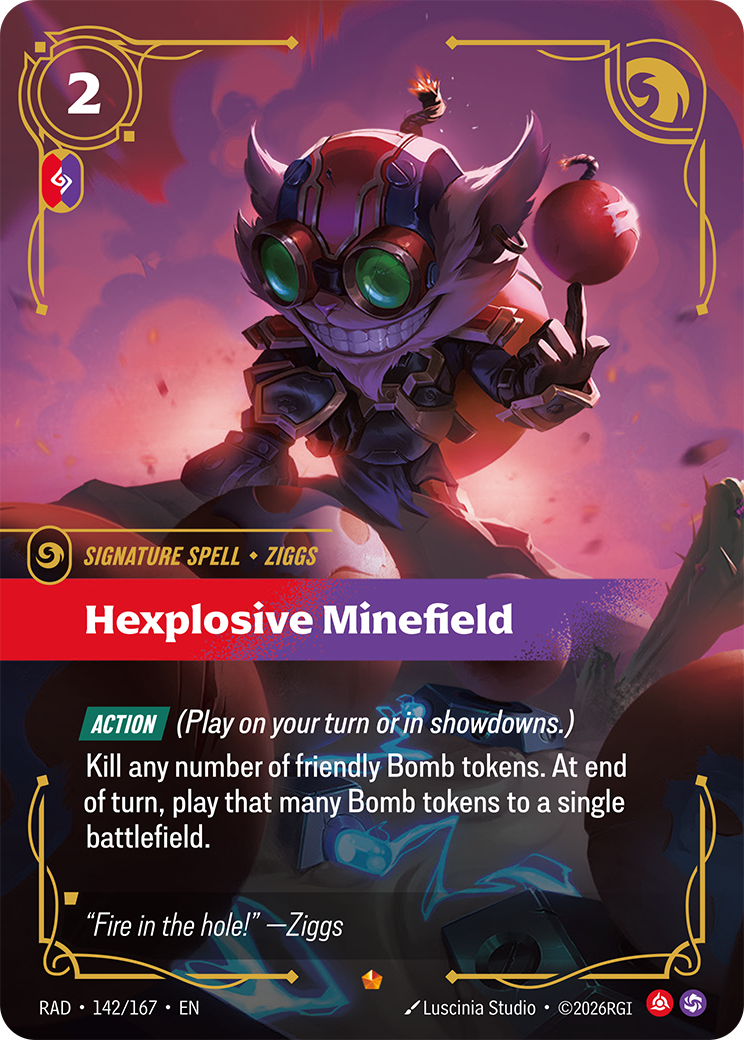Hexplosive Minefield (Radiance RAD-142/167)