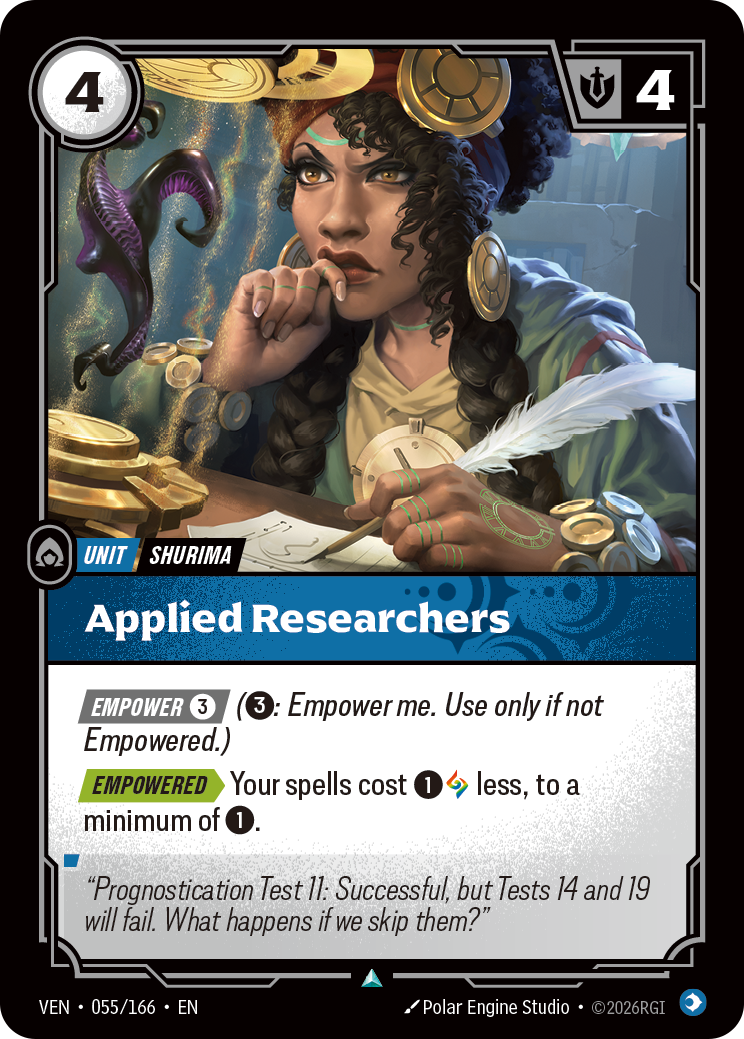 Applied Researchers (Vendetta VEN-055)