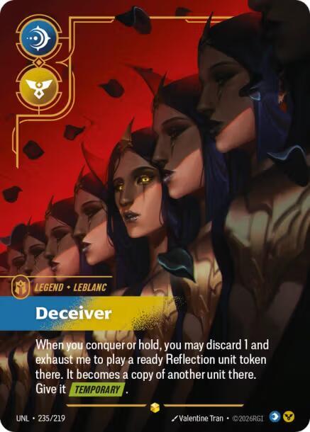 LeBlanc - Deceiver (Overnumbered) (Unleashed UNL-235)
