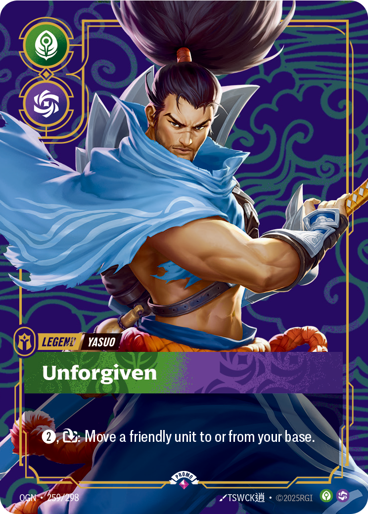 Yasuo - Unforgiven (Origins OGN-259)