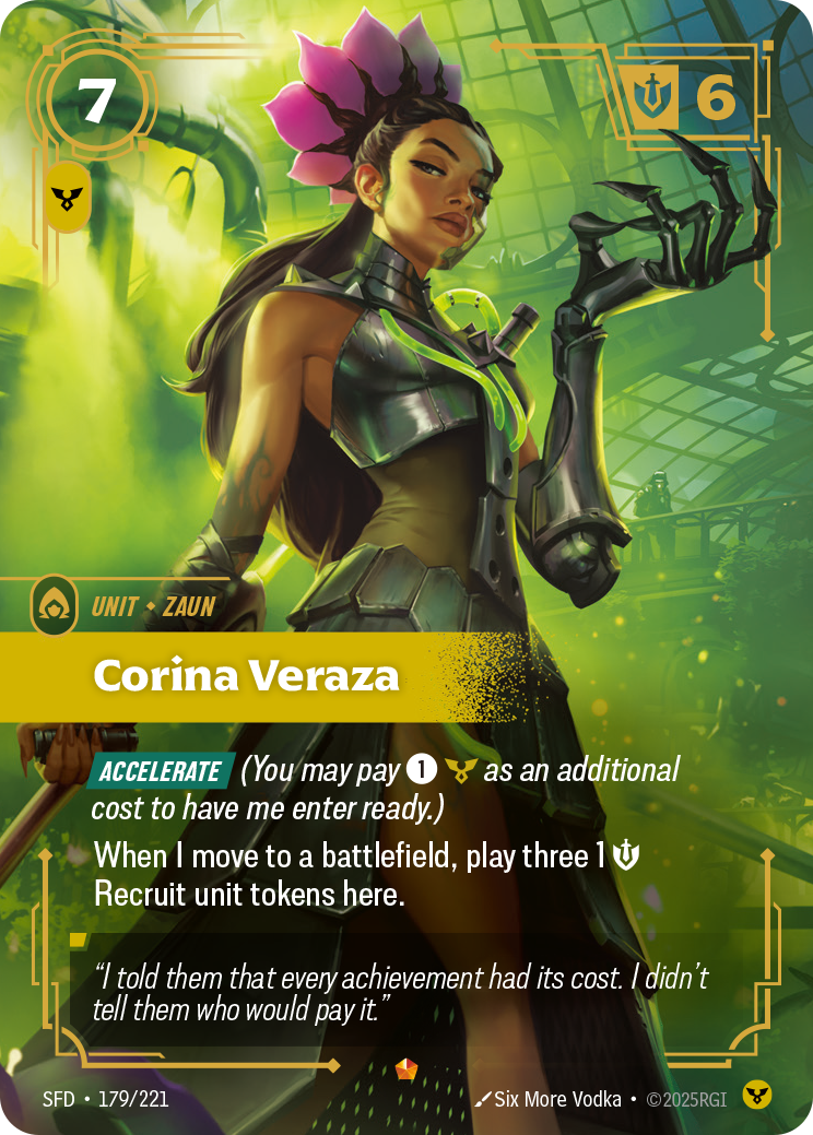 Corina Veraza (Spiritforged SFD-179)