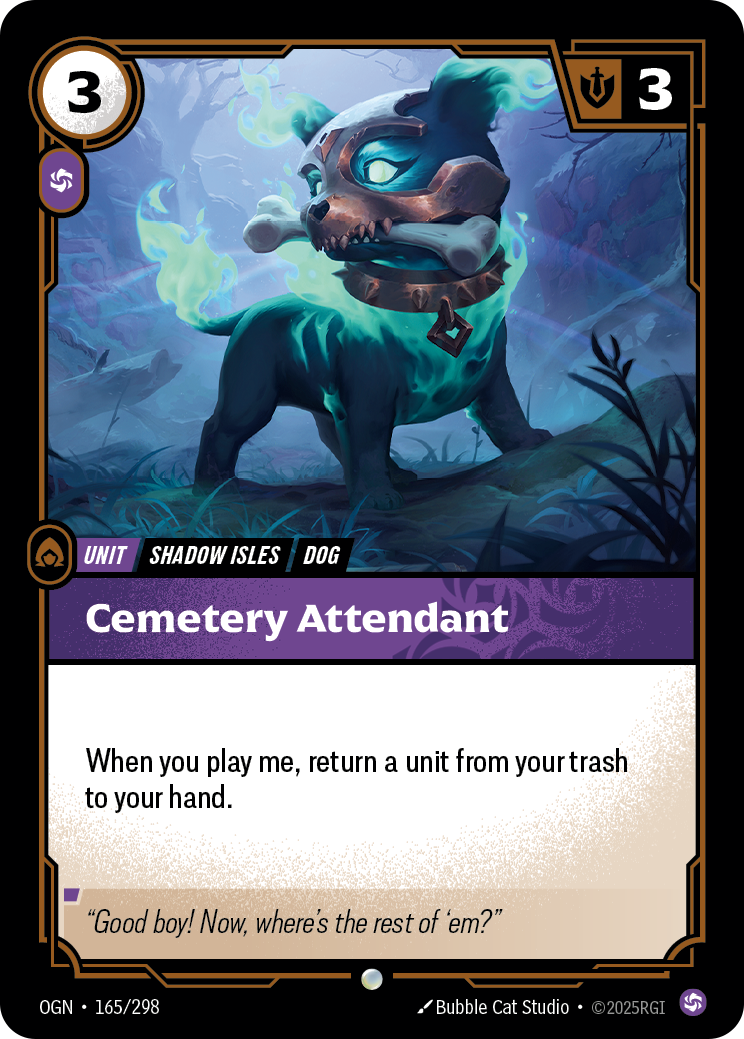 Cemetery Attendant (Origins OGN-165)
