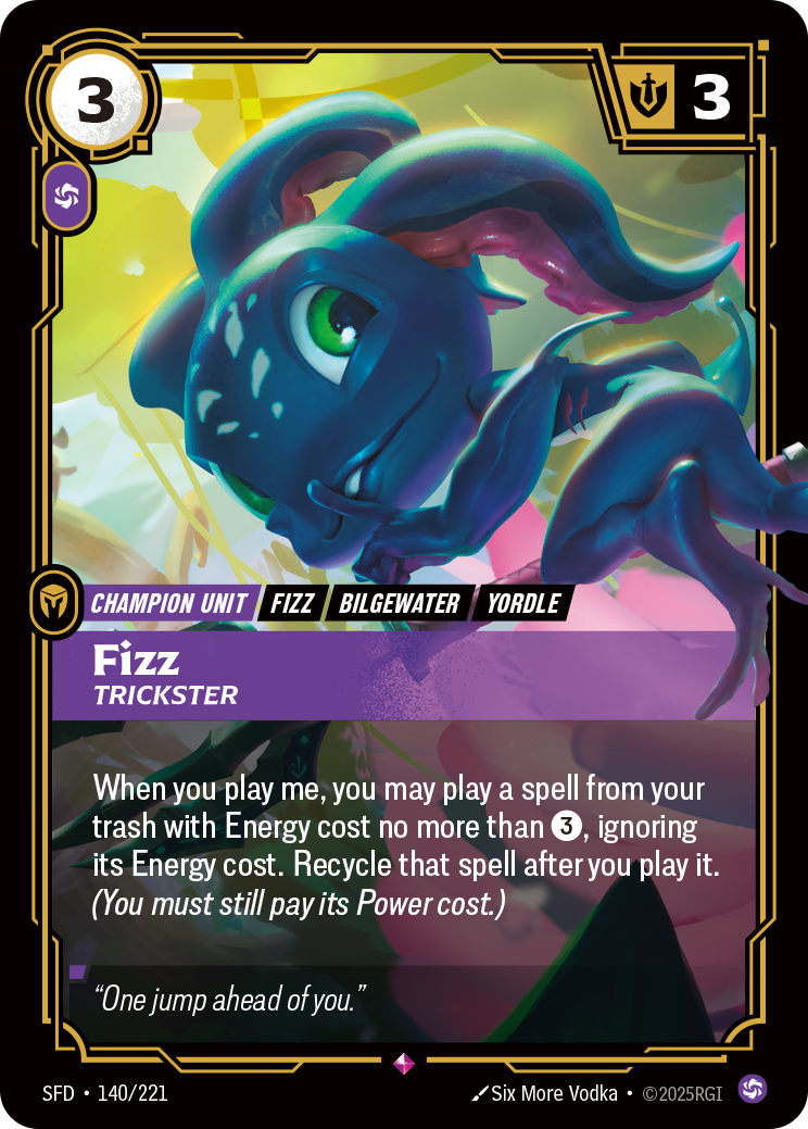 Fizz - Trickster (Spiritforged SFD-140)