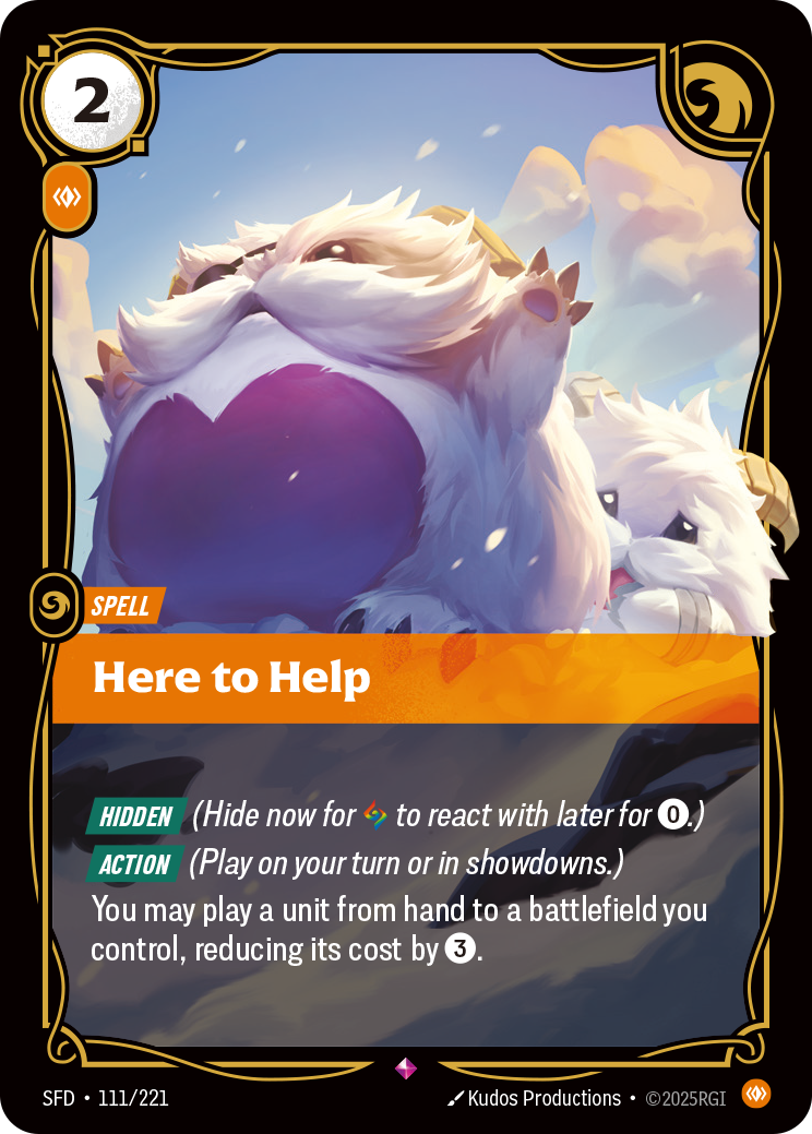 Here to Help (Spiritforged SFD-111)