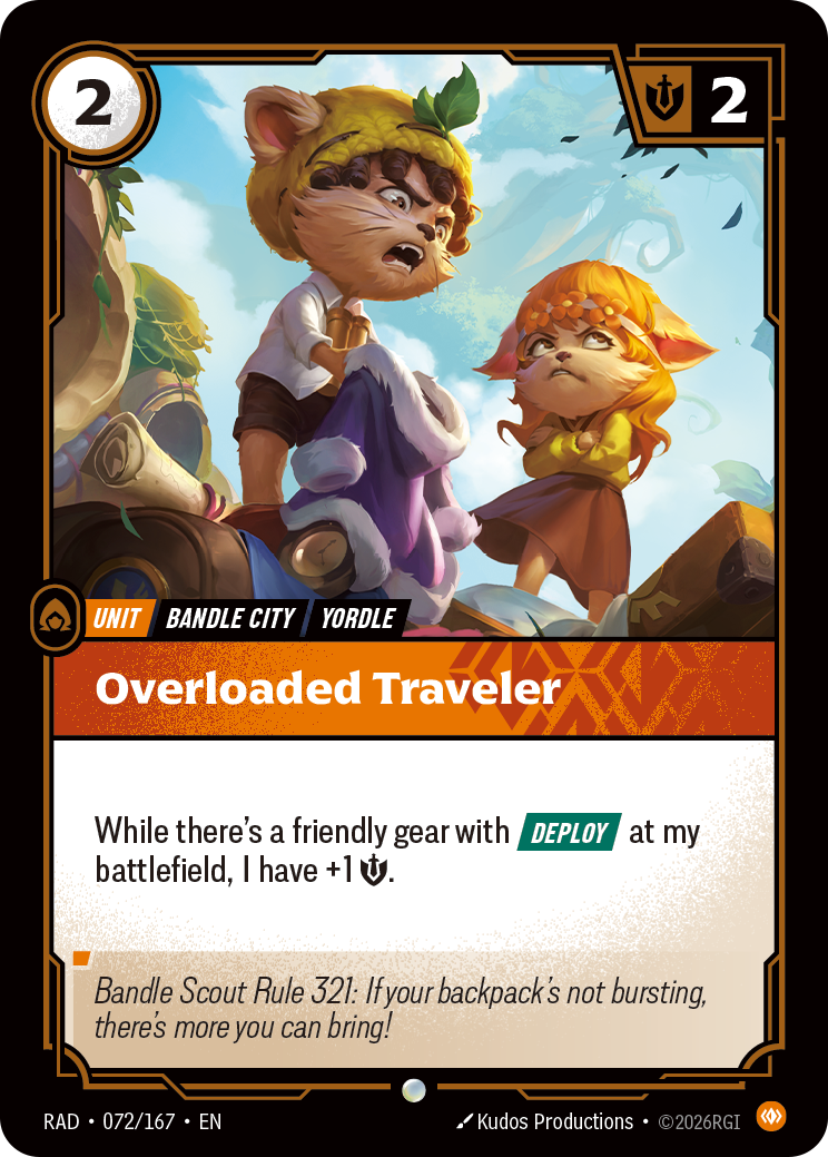 Overloaded Traveler (Radiance RAD-072/167)