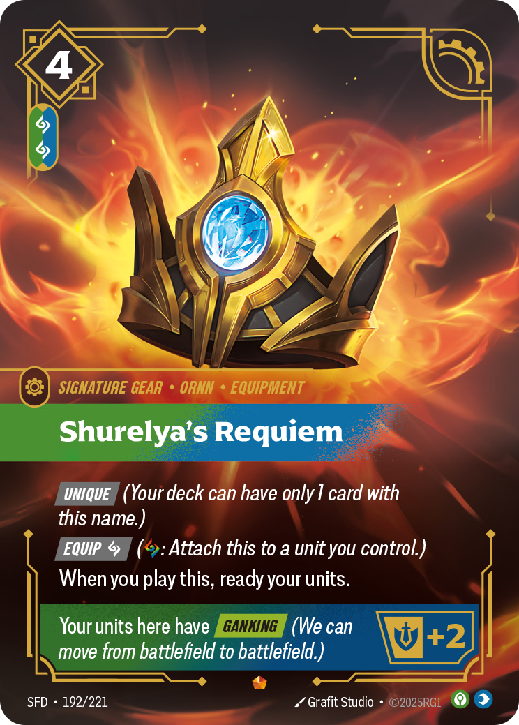 Shurelya's Requiem (Spiritforged SFD-192)