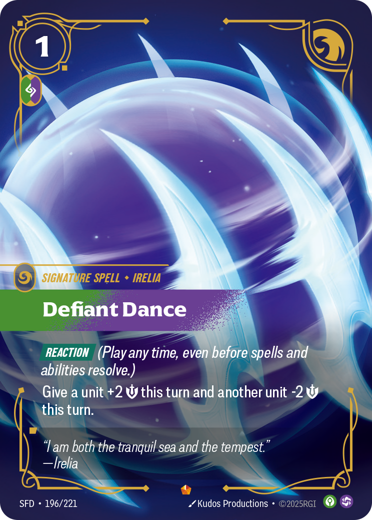 Defiant Dance (Spiritforged SFD-196)