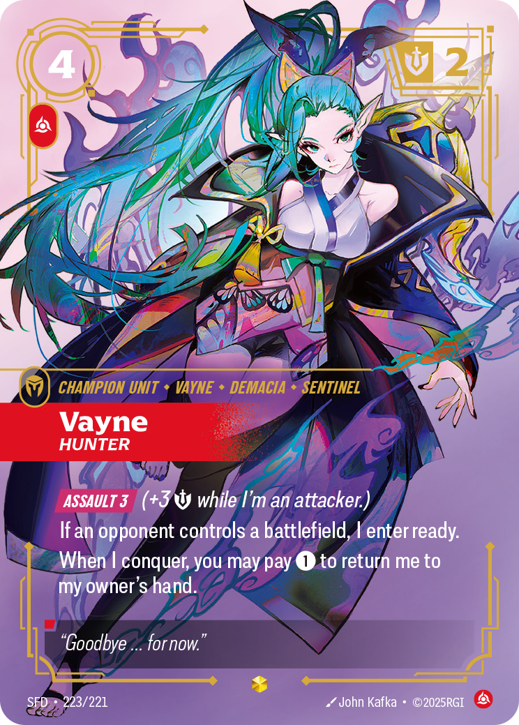 Vayne - Hunter (Spiritforged SFD-223)