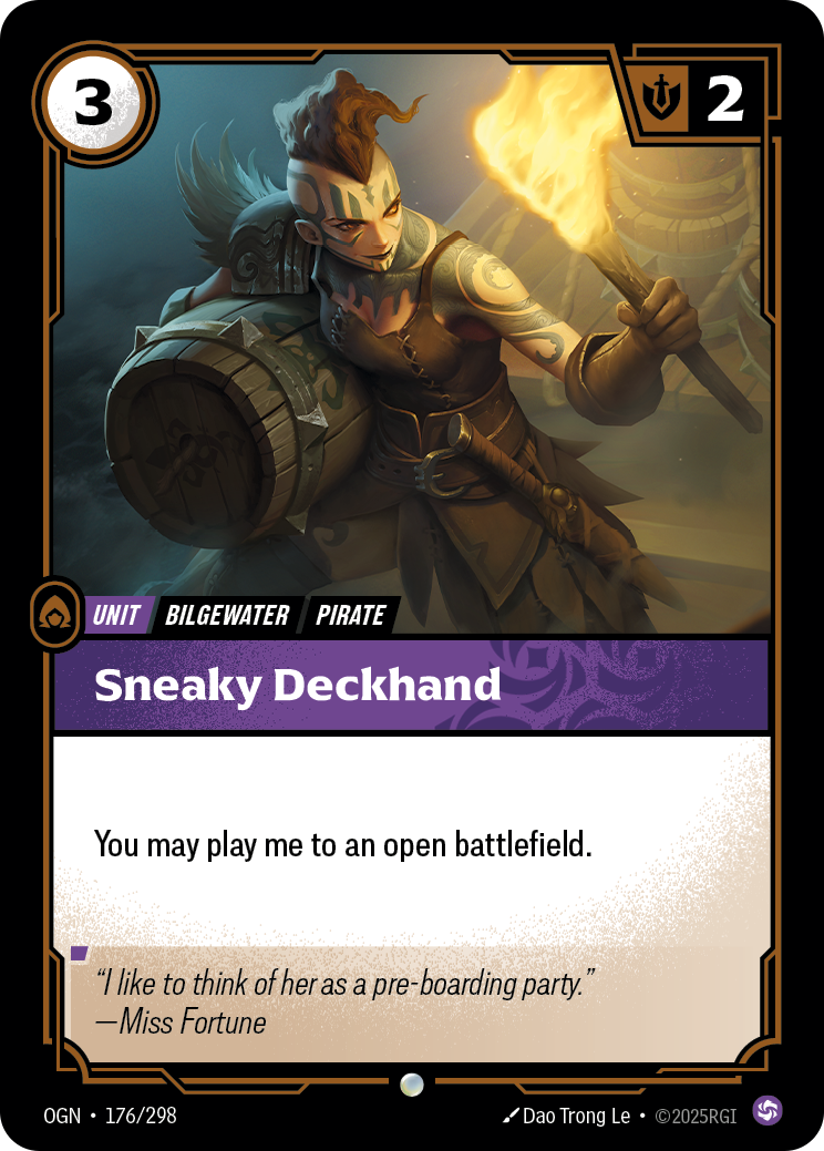 Sneaky Deckhand (Origins OGN-176)