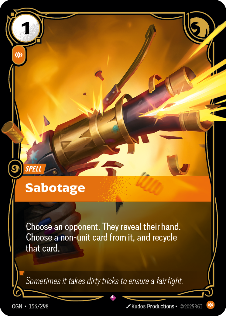 Sabotage (Origins OGN-156)