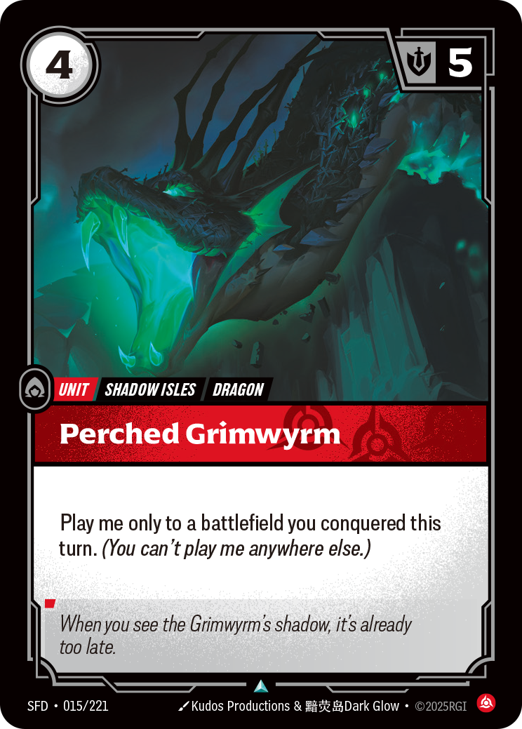 Perched Grimwyrm (Spiritforged SFD-015)