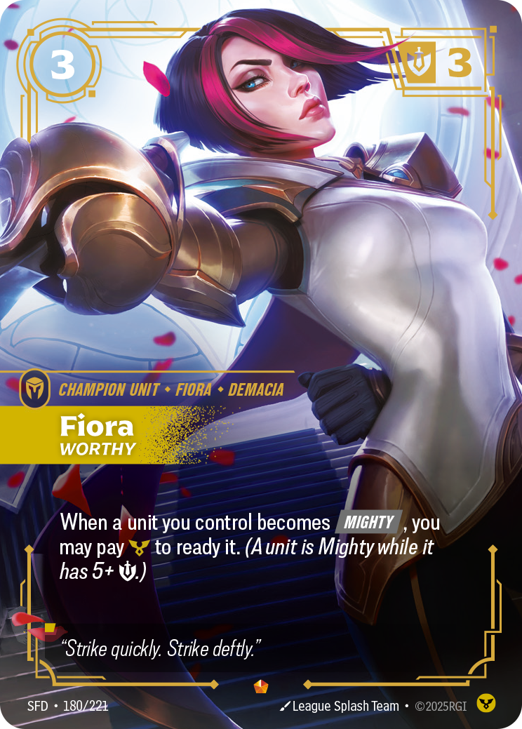 Fiora - Worthy (Spiritforged SFD-180)