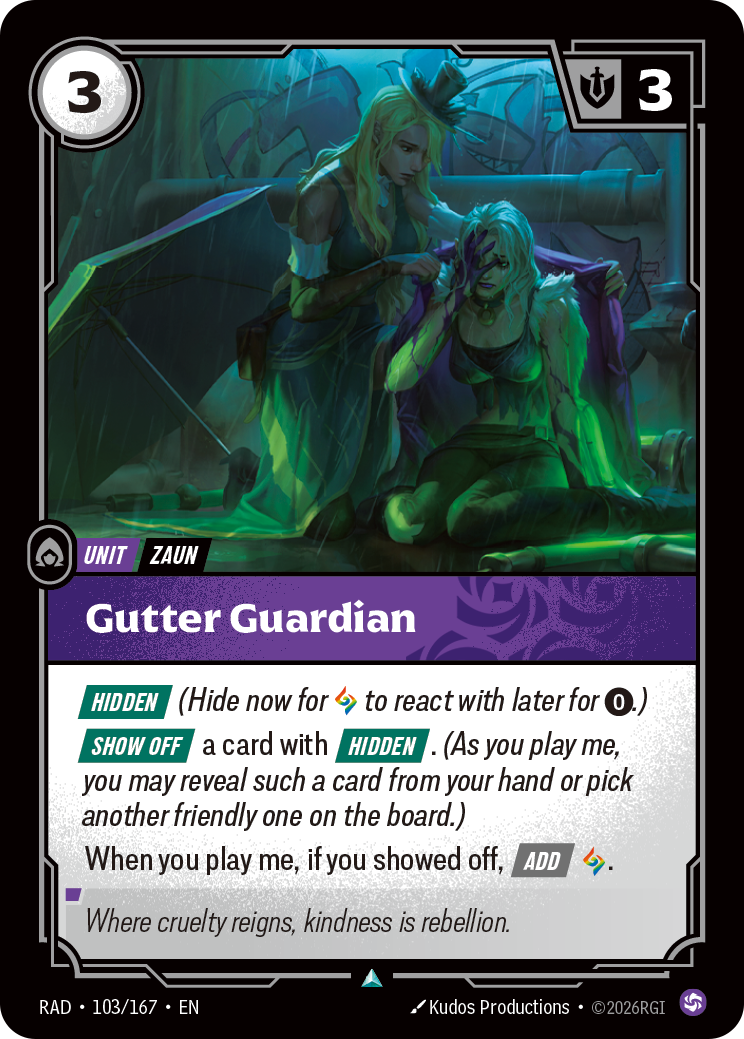 Gutter Guardian (Radiance RAD-103/167)