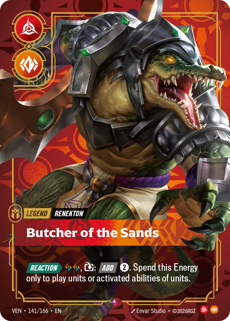 Renekton - Butcher of the Sands (Vendetta VEN-141)