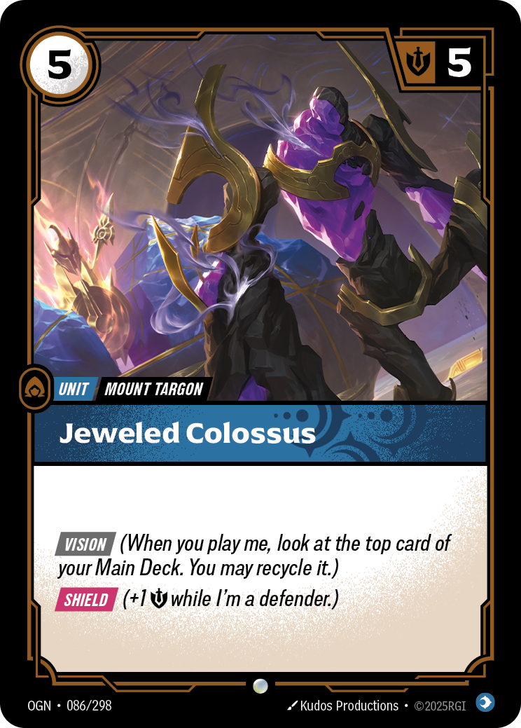 Jeweled Colossus (Origins OGN-086)