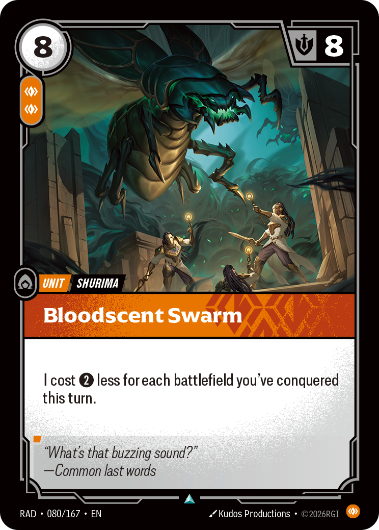Bloodscent Swarm (Radiance RAD-080/167)