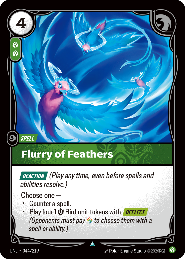 Flurry of Feathers (Unleashed UNL-044)