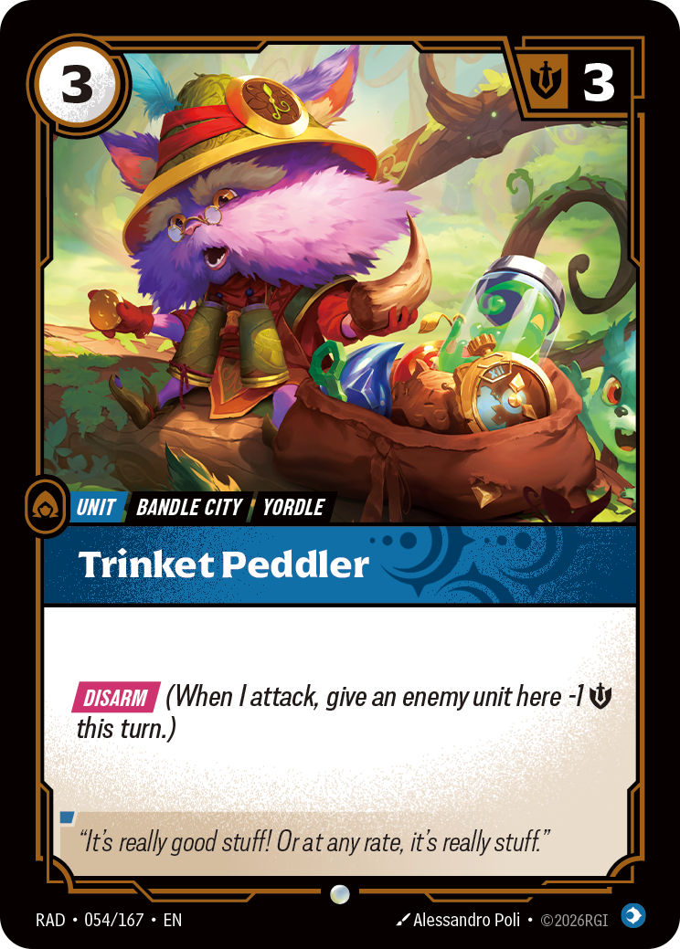 Trinket Peddler (Radiance RAD-054/167)