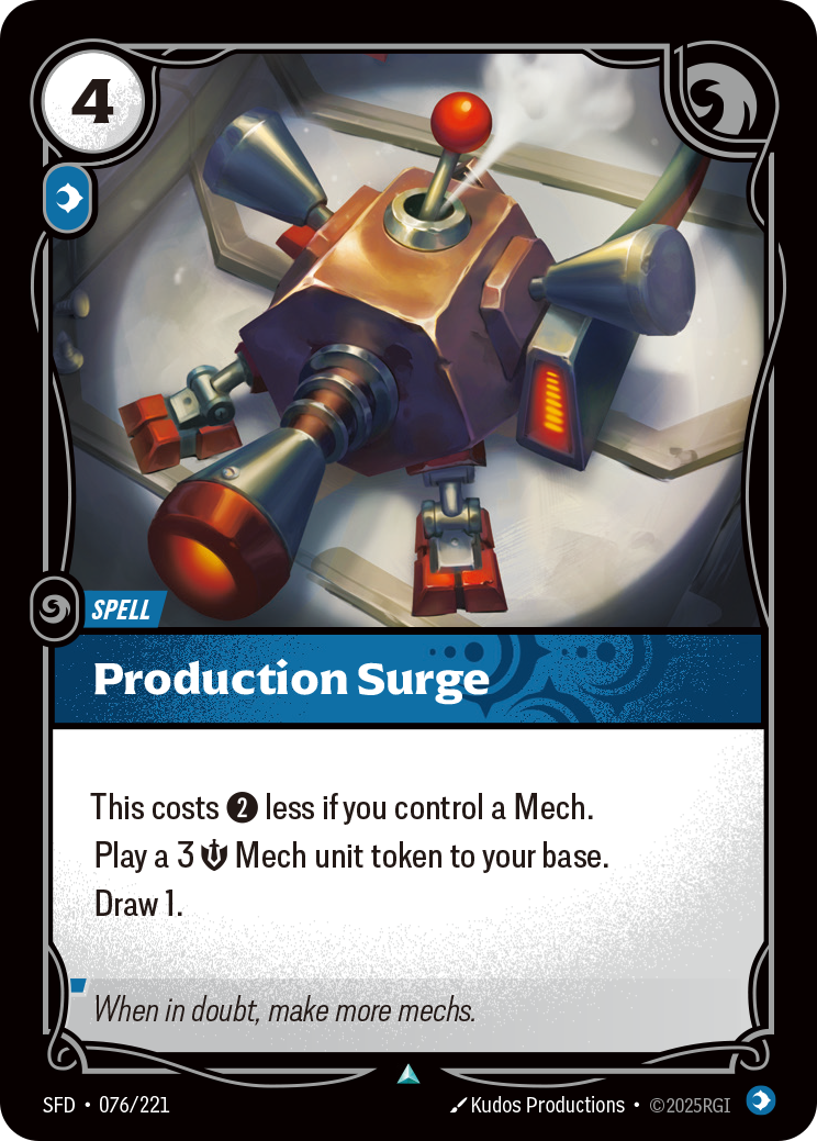 Production Surge (Spiritforged SFD-076)
