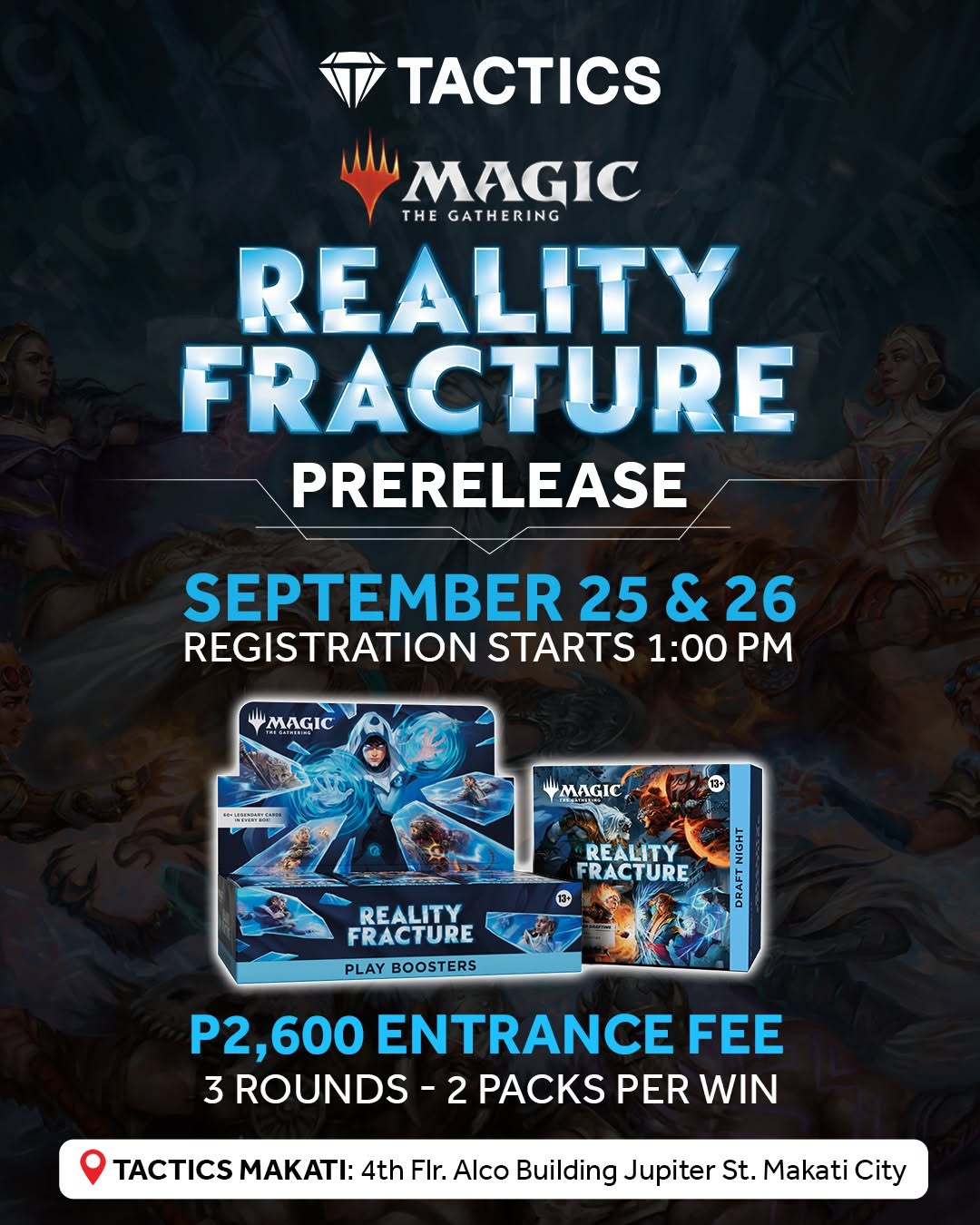 Magic: The Gathering | Reality Fracture Prerelease Registration