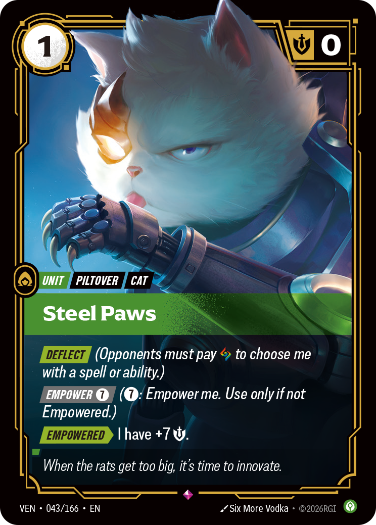 Steel Paws (Vendetta VEN-043)