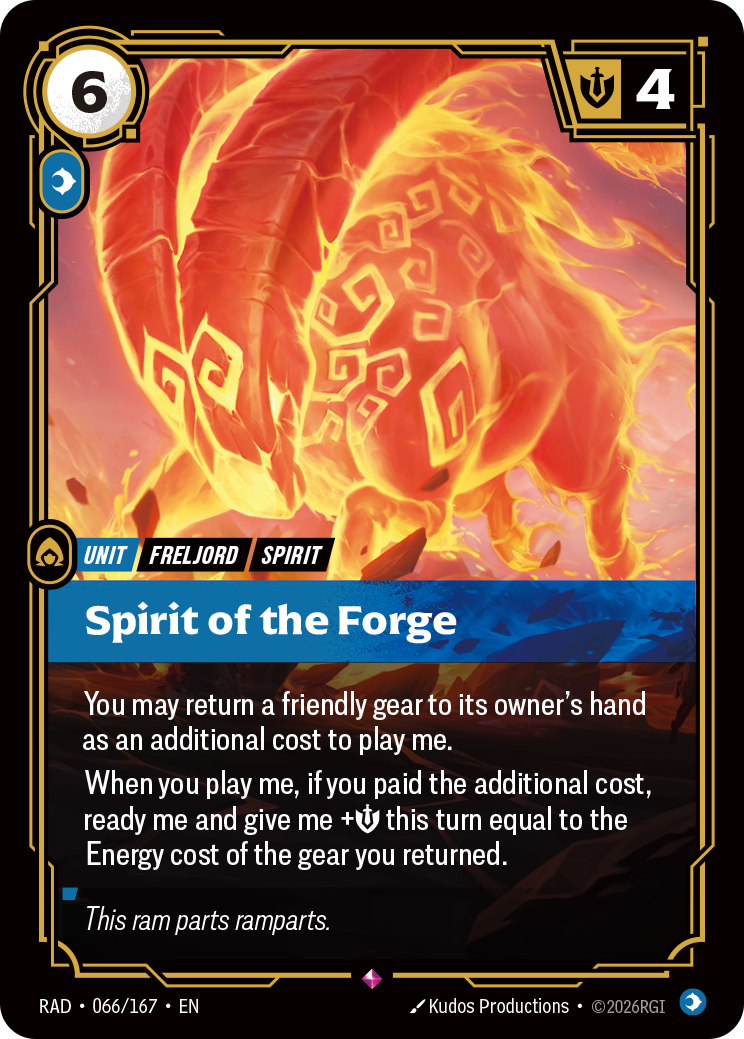 Spirit of the Forge (Radiance RAD-066/167)