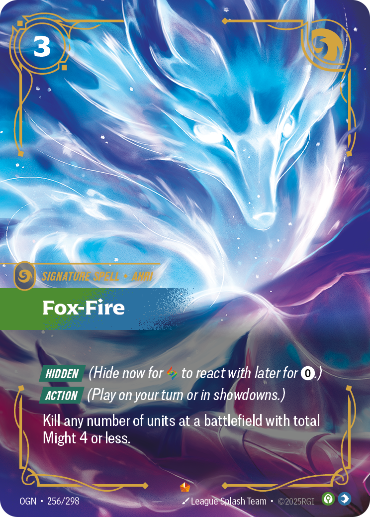 Fox-Fire (Origins OGN-256)