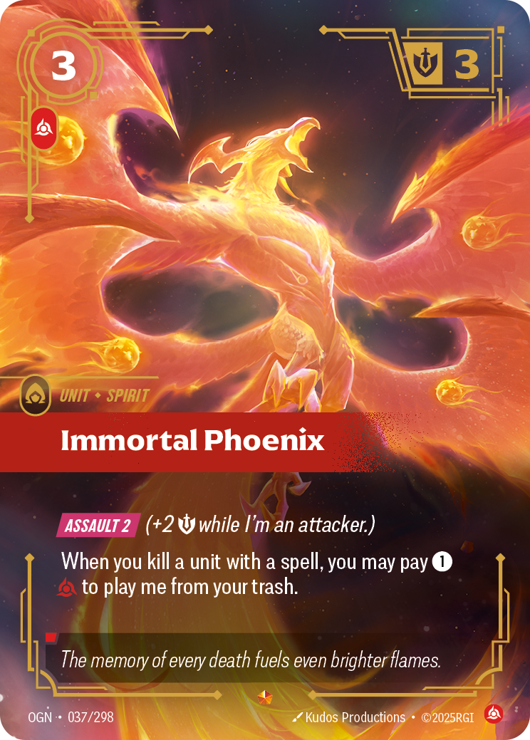 Immortal Phoenix (Origins OGN-037)