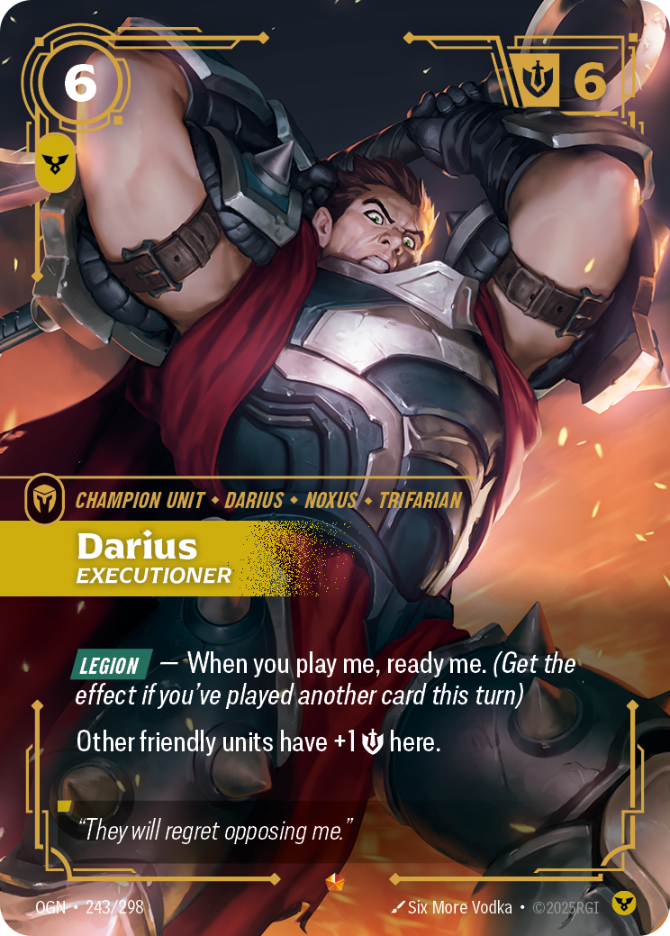 Darius - Executioner (Origins OGN-243)