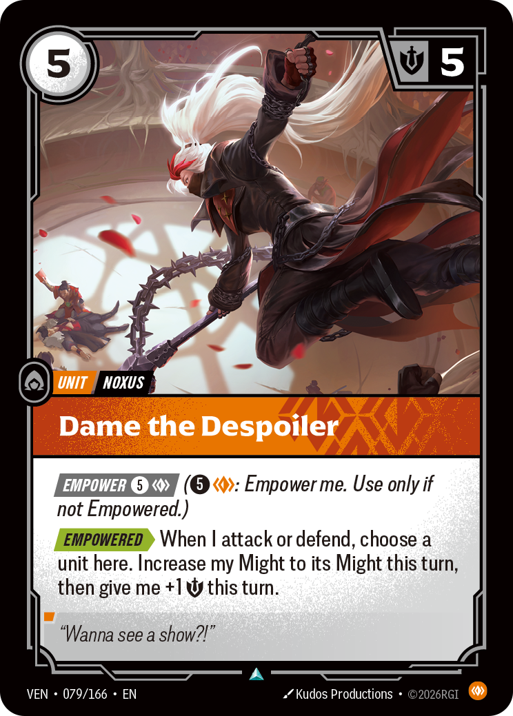 Dame the Despoiler (Vendetta VEN-079)