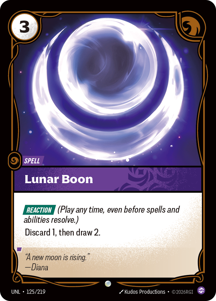 Lunar Boon (Unleashed UNL-125)