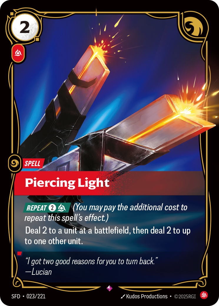Piercing Light (Spiritforged SFD-023)