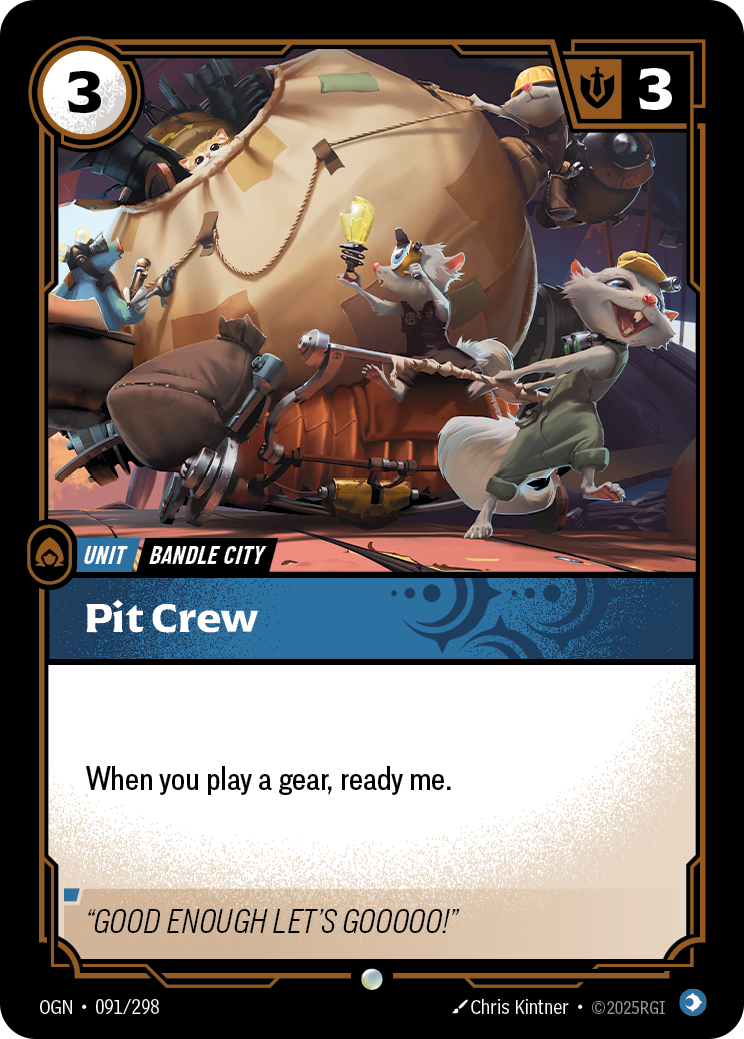 Pit Crew (Origins OGN-091)