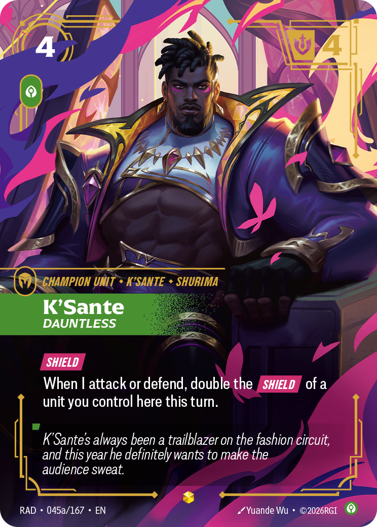 K'Sante, Dauntless (Radiance RAD-045a/167)