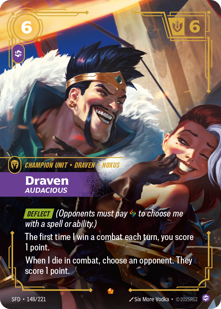 Draven - Audacious (Spiritforged SFD-148)