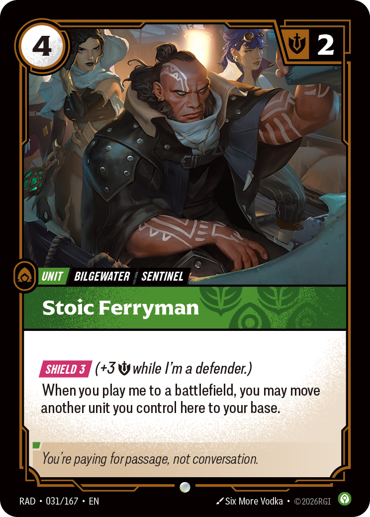Stoic Ferryman (Radiance RAD-031/167)