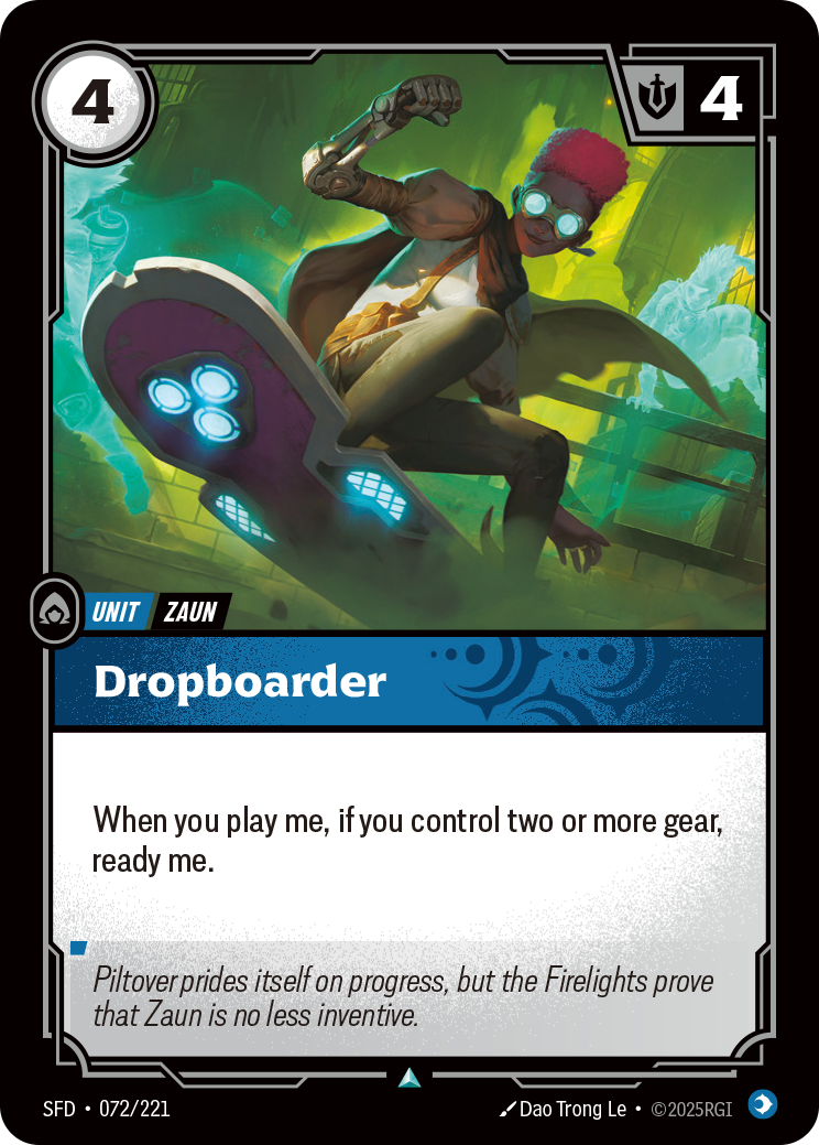 Dropboarder (Spiritforged SFD-072)