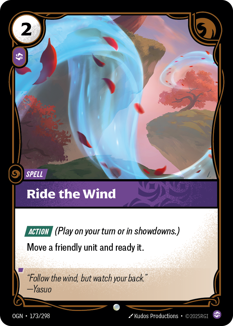 Ride The Wind (Origins OGN-173)