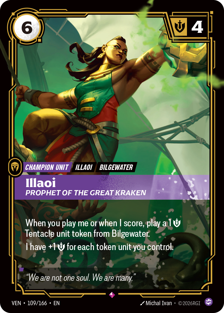 Illaoi, Prophet of the Great Kraken (Vendetta VEN-109)